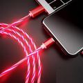 Cavo USB C Cavo Lightning 3,3 piedi 6,6 piedi Da USB A a USB C USB A a Lightning Da USB A a micro B 2.4 A Ricarica veloce Morbido al tatto Per Macbook iPad Samsung Appendini per cellulare