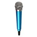studio portatile mini 3.5mm stereo studio microfono vocale microfono audio per telefono/smartphone accessori da tavolo per regali di natale