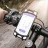 supporto porta telefono per bicicletta in silicone per supporti smartphone da 4 - 6 pollici supporto per clip gps per manubrio per bici moto manubrio 4.7