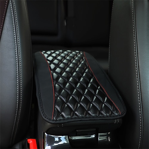 copertura della console centrale auto pad universale misura per nissan e ford fusion suv/camion/auto impermeabile auto bracciolo seat box cover in pelle auto bracciolo copertura