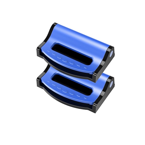 Clip per cintura di sicurezza per auto da 2 pezzi fibbia per fermo auto regolabile di sicurezza universale 4 colori accessori interni per auto