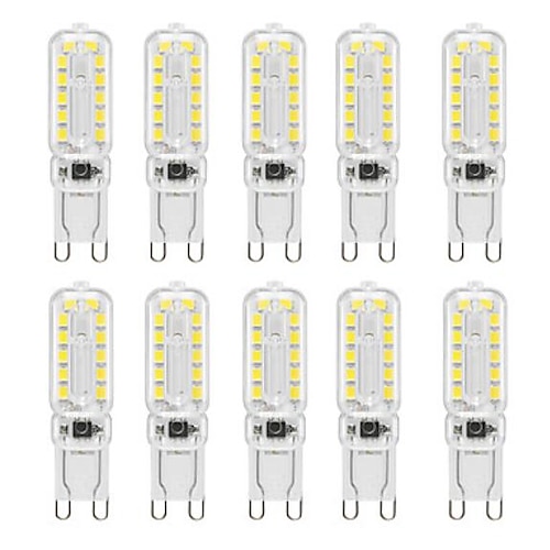 5 pz 10 pz g9 led bi-pin luci 6w 450-550lm 22 led perline smd 2835 t forma lampadina dimmerabile bianco caldo bianco freddo 220-240 v 110-130 v rohs per lampadari luci d'accento sotto luce puck cabine