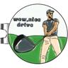 Clip per cappello con indicatore per pallina da golf, contrassegno rotondo per moneta in metallo da 25 mm, vari design per il posizionamento della pallina da golf, comoda opzione a clip