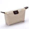 Per donna Borsa Borsa Trucco Borsa cosmetica Borsa hobo Nylon Feste Ufficio Viaggio Cerniera Grande Capacità Impermeabile Leggero A righe Bianco / nero Anguria Rossa Nero