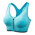 reggiseno sportivo da donna con supporto elevato, reggiseno da corsa, reggiseno senza cuciture con schiena incrociata, top imbottito, yoga, fitness, palestra, allenamento, traspirante, antiurto,