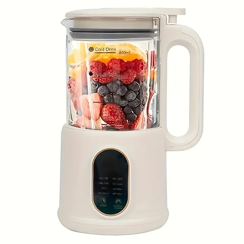 efficiente produttore di latte di soia 9 in 1 da 800 ml: pulizia automatica della prenotazione del tempo del display digitale facile e veloce da usare a casa