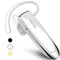 nuovo auricolare bluetooth Bee v5.0 auricolare vivavoce wireless con microfono auricolare per guida 24 ore su 24 60 giorni in standby per iPhone Android Samsung laptop camionista (oro, argento, nero)