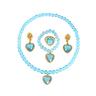 Aladdin Jasmine Princess combinazione di gioielli per bambini, nuovi accessori della collezione Halloween Cos Jasmine