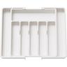 organizer per argenteria: organizer espandibile per cassetti da cucina, organizer regolabile per utensili, organizer per posate per forchette, coltelli, organizer multiuso da cucina e soluzioni per