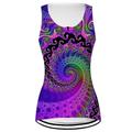 Per donna Gilet da ciclismo Maglia da ciclismo Senza maniche Bicicletta Gilet / Gilet Maglietta / Maglia Superiore con 3 tasche posteriori Ciclismo da montagna Cicismo su strada Traspirante