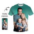maglietta personalizzata da uomo, crea le tue camicie personalizzate, magliette personalizzate con stampa integrale, regali personalizzati