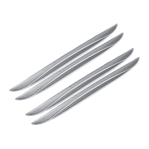 starfire 4 pezzi / set protezioni antigraffio universali paraurti per auto protezione per bordi della portiera retrovisore adesivo di protezione striscia protettiva