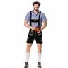 Birra Oktoberfest Costume Lederhosen Maglietta bavarese bavarese Tedesco Prati Per uomo Panno in stile tradizionale Camicia Pantaloncini Cappelli