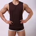 Per uomo Canotta da corsa Canotta per allenamento Senza maniche Gilet / Gilet Sportivo Cotone Traspirante Traspirazione umidità Morbido Allenamento in palestra Corsa Allenamento attivo abbigliamento