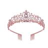 diadema di cristallo corona per le donne prom regina corona quinceanera pageant corone principessa corona di cristallo di strass corone da sposa diademi per le donne argento color oro