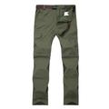 pantaloni da trekking da uomo pantaloni neri pantaloni convertibili/pantaloni con zip tinta unita estate all'aperto impermeabili traspiranti asciugatura rapida nylon traspiranti pantaloni/pantaloni convertibili pantaloni neri army