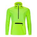 wosawe uomini giacca da ciclismo giacca a vento impermeabile giacca antipioggia riflettente giacche da corsa bike con cappuccio impacchettabile impermeabile top leggero traspirante resistente ai