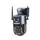 4k wifi ptz ultra telecamera di sorveglianza ip quad lens telecamera di sicurezza zoom 20x ai auto tracking cctv video ipc360