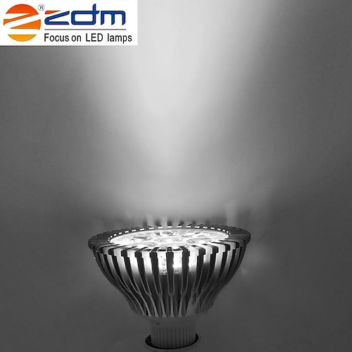 zdm e26 / e27 7w 650-750lm par30 faretto led 7 perline led ad alta potenza led bianco / bianco caldo 85-265 v alta conducibilità termica in alluminio