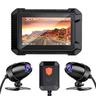 wifi gps dvr del motociclo dash cam full 1080p hd anteriore e posteriore doppia registrazione registratore di guida per moto aterproof moto bici macchina fotografica del motociclo