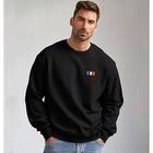 Per uomo Grafico Felpe Manica Lunga Felpe Girocollo Moda Quotidiano Vacanza Ferie Primavera Autunno Nero Bianco Abbigliamento progettista S M L XL 2XL