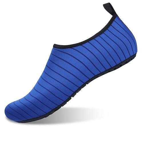 scarpe da acqua unisex ad asciugatura rapida per nuoto, spiaggia, surf e sport acquatici – scarpe da acqua leggere a piedi nudi con suola antiscivolo, design a strisce
