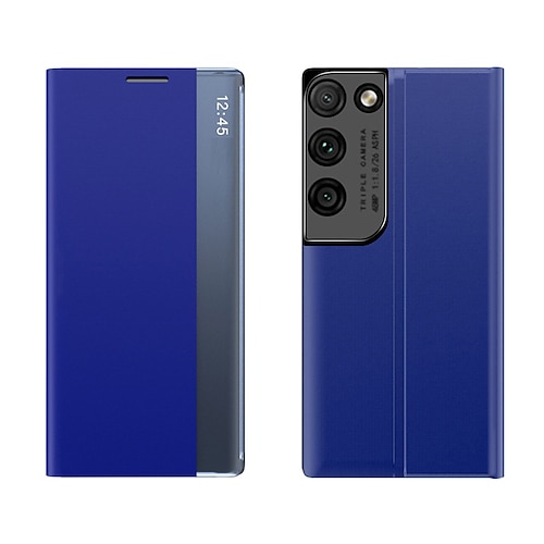 Handy Hülle Handyhüllen Für Samsung Galaxy S25 S24 S23 S22 S21 Ultra Plus A13 S20 Ganzkörperhülle Klapphülle Stoßrahmen Magnetisch Staubdicht Einfarbig PC PU-Leder