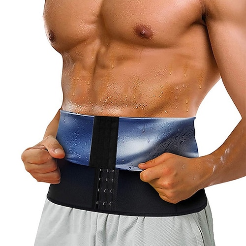 Schweiß-Taillentrainer, Saunagürtel, Schweiß-Shapewear, Sport, PU (Polyurethan), Heimtraining, Fitness, Fitnessstudio, Training, Gewichtsverlust, heißer Schweiß, Fettverbrennung für die Taille von