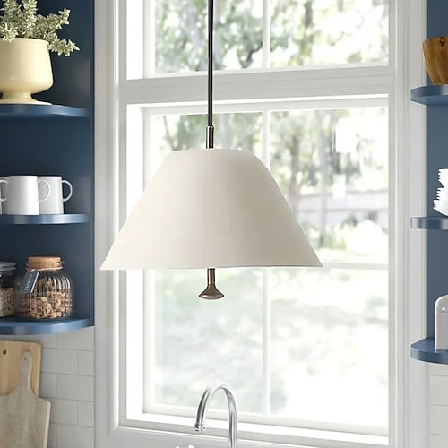 led pendelleuchte insel licht macaron decke hängende lichter moderne einfache hängende licht einzigartiges design lampe befestigung für restaurant bar kaffee esszimmer kabel einstellbar Image