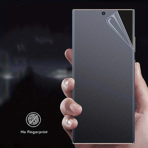 3 Stücke Schutzfolie Für Samsung Galaxy S25 Ultra S25 Ultra Plus S24 Ultra Plus S23 S22 S21 S20 Plus Ultra S10 TPU-Hydrogel Matt Anti-Blasen Anti-Fingerprint Ultra dünn Kratzfest