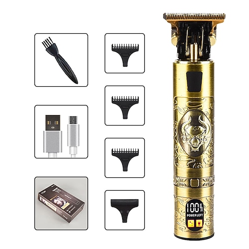 T9 USB elektrische Haarschneidemaschine professioneller Herrenrasierer Trimmer wiederaufladbarer Barttrimmer Friseur Haarschneidewerkzeuge Valentinstagsgeschenk Image