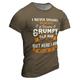 Graphic Old Man Mürrisch Streetstyle Herren 3D-Druck T Shirt Sports Outdoor Festtage Ausgehen T-Shirt Schwarz Marineblau Khaki Kurzarm Rundhalsausschnitt Hemd Frühling Sommer Bekleidung S M L XL 2XL