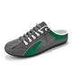 Herren Cloggs Pantoletten Sportlicher Look Halbschuhe Wanderschuhe Brautkleider schlicht Sportlich PU Atmungsaktiv Halbschuhe Schwarz Weiß Grau Sommer