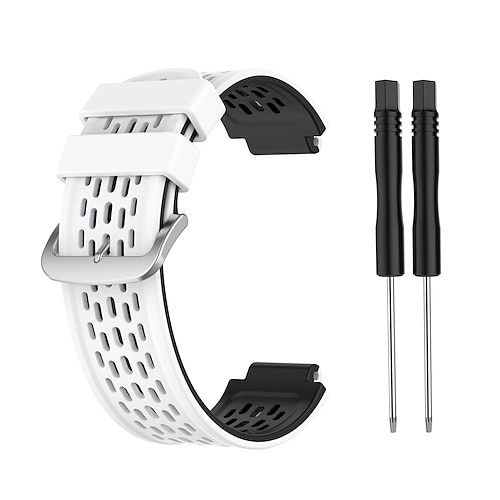 Uhrenarmband für Garmin Approach S2 / S4 Silikon Ersatz Gurt Atmungsaktiv Sportarmband Klassische Schnalle Armband Image