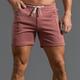 Herren Sportliche Shorts Aktive Shorts Sweatshorts Kurze Hose Tasche Glatt Komfort Atmungsaktiv Outdoor Täglich Ausgehen 100% Baumwolle Modisch Brautkleider schlicht Graues Grün Gras-Grün