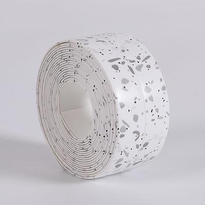 1 Rolle wasserdichter, schimmelresistenter WC-Dichtungsstreifen, selbstklebendes Dichtungsband für das Badezimmer, wasserfestes Klebeband für das Badezimmer gegen Feuchtigkeit und Schimmel, schöne Image
