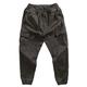 Herren Cargohose Cargohosen Cargohose Techwear Kordelzug Elastische Taille Multi Pocket Glatt Komfort tragbar Casual Täglich Festtage Sport Modisch Schwarz Grün