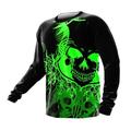 21Grams Herren Downhill Jersey Langarm MTB Mountain Rennrad Winter Schwarz Weiß Armeegrün Graphic Fahhrad Fleece-Futter warm halten Atmungsaktiv Feuchtigkeitsabsorbierend Vlies Elasthan Sport Graphic