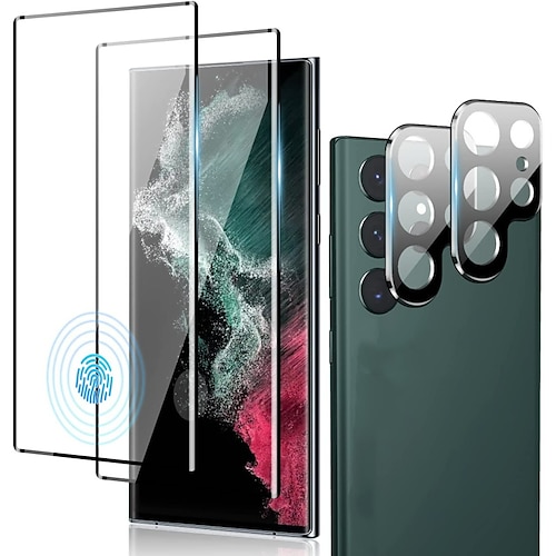 [22Pack] Schutzfolie Kamera Schutzfolie Für Samsung Galaxy S25 Ultra S25 Ultra Plus S24 Ultra Plus S23 S22 S21 S20 Plus Ultra S10 Gehärtetes Glas 9H Härte Anti-Blasen Anti-Fingerprint High