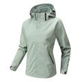 Damen Soft Shell Jacke Wanderjacke Windjacke für Wanderer Draussen warm Windundurchlässig Oberbekleidung Winterjacken Unsichtbarer Reißverschluß in voller Länge Angeln Camping / Wandern