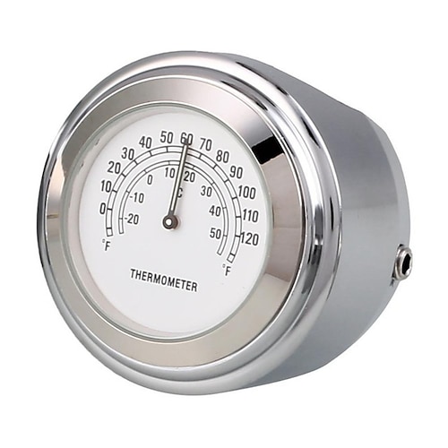 Wasserdichte Motorrad-Lenkeruhr/Thermometer Image