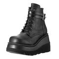 Damen Stiefel Plateaustiefel Lolita Demonia Stiefel Party Täglich Feste Farbe 3D Stiefeletten Stiefeletten Plattform Keilabsatz Modisch Sport Brautkleider schlicht Wanderschuhe PU Leder Kunstleder