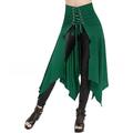 Punk Gothic Steampunk Rock Asymmetrisch Damen Karneval Party Casual Klub Rock