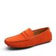 Herren Loafer Slip On Wildlederschuhe Fahrende Schuhe Leichte Sohlen Übergrössen Wanderschuhe Brautkleider schlicht Outdoor Büro Karriere Wildleder Rutschfest Halbschuhe Wein Königsblau Orange