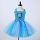 Frozen Prinzessin Elsa Kleid Blumenmädchen Kleid Tüll-Kleider Mädchen Film Cosplay Cosplay Frozen Weißer gefrorener Rock PT318-Gefrorener Rock Kindertag Maskerade Hochzeit kleid hochzeitsgast Kleid