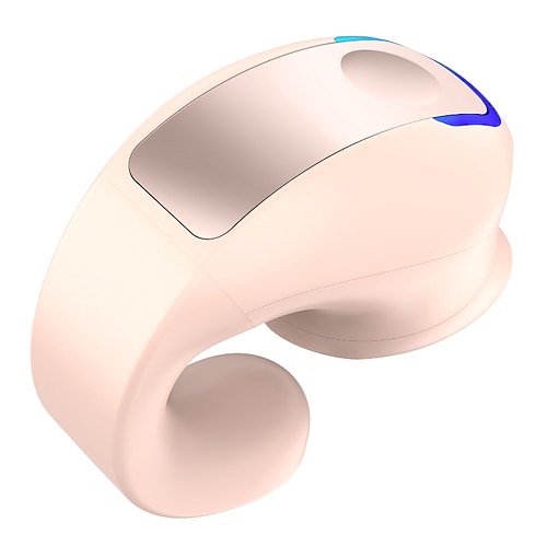 Schmerzfreies Tragen Ohrclip Ohrhörer TWS Bluetooth5.3 Einzel-Ohr Ohrhörer mit Mikrofon Geräuschreduzierung Touch-Steuerung Ohrhörer Valentinstagsgeschenk Image