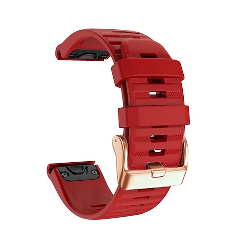 Uhrenarmband für Garmin Fenix 7S Pro 6S 5S Plus Epix Pro 42mm Approach S70 42mm Instinct 2S Descent Mk2S D2 Delta S 20mm Silikon Ersatz Gurt 20mm Atmungsaktiv Frauen Männer Sportarmband Armband Image