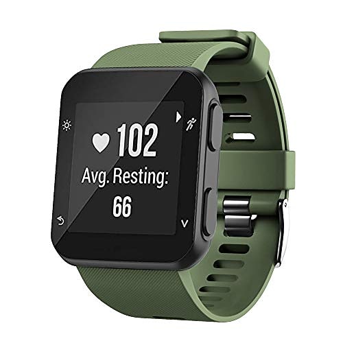 Smartwatch-Band für Garmin Forerunner 30/35 Silikon Smartwatch Gurt Weich Atmungsaktiv Sportband Ersatz Armband Image