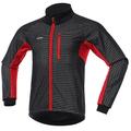 Herren Fahrradjacke Radjacke Winter warm halten Wasserdicht Windundurchlässig Radfahren Fahhrad Jacke Windbreaker Windjacke MTB Mountain Rennrad Radfahren in der Stadt Schwarz Rrot Schwarz grün