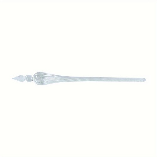 Vintage-Glasstift, Farbtinte getauchter Füllfederhalter, wasserfester Stift, Comic-Farbe, Übungs-Kalligraphie-Zubehör für Kunstmalerei Image